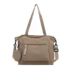 Bolso informal de tela de gran capacidad, nueva moda principios de otoño 2026, ligero, simple, versátil, elegante para llevar al hombro, cruzado y como bolso de mano