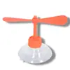 Casco de Motocicleta Eléctrica Ventosa Casco Sombrero de Libélula de Bambú Hélice Linda Casco para Llevar Ventilador Decorativo