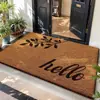 Felpudo de imitación de palmera estilo americano elimina eficazmente el barro, la arena y el polvo. Tapete para patio exterior que se limpia fácilmente con un enjuague, resistente a la suciedad y al desgaste