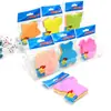 Notas Adhesivas Fluorescentes con Forma de Dibujo Animado Lindo Notas para Estudiantes Oficina Puesto del Mercado Nocturno Productos Pequeños En Stock 100