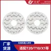 Wanchuang Adapta Robô Aspirador Cobos X1/T10omni/T20 Mop Listrado Branco Cinza Mop Forte