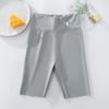 Shorts Finos de Verano para Niñas Estilo Tiburón, Pantalones de Yoga de Longitud Media Barbie para Niños, Se Pueden Usar Afuera