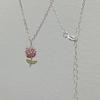 Super Versátil Lazo Amor Collar para Mujer Diseño Nicho Ins de Alto Nivel Dulce Cool Cadena Clavícula Superpuesta Accesorios
