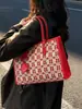 Nuevo Bolso Rojo 2026 para Mujer, Bolso de Novia para Boda, Nuevo Estilo Chino con Carácter de Doble Felicidad, Bolso Tote de Gran Capacidad, Bolso de Boda Estilo Mamá