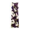 Vestido midi sin mangas con estampado decorativo plisado, estilo europeo y americano, comercio exterior de AliExpress para mujer, ZR en stock, nuevo