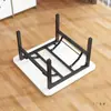 Mesa de Jantar Dobrável Sem Instalação Mesa Baixa Mesa de Jantar Doméstica Mesa de Chão Quadrada Mesa Quadrada Simples Mesa para Casa de Aluguel