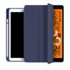 Aplicable a la funda de cuero para iPad 2022 Pro, funda protectora de silicona para iPad 2023, funda de cuero con ranura para bolígrafo de 10,2 pulgadas, funda protectora para iPad