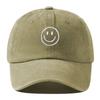 Comercio Exterior Nuevo Artístico Suave Bonito Gorra Sonriente para Mujer Otoño Exterior Protección Solar Sombrero para el Sol Gorra de Béisbol para Hombre