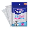 Paño de Limpieza Suave Dorado Set de 2 Piezas, Blanco, Color Liso, Suave y No Dañino para los Platos, Paño de Limpieza, Set de Paños para Platos, Antibacteriano
