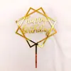 Decoración de Pastel de Cumpleaños de Flamenco Mesa de Postres Adornos Creativos Cisne Rosa Brillante Flamenco Adornos del Día de San Valentín