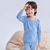 Conjunto Térmico de Otoño e Invierno Ropa Interior Infantil Categoría a Ropa de Otoño para Niños y Niñas Ropa para el Hogar para Bebés Pijama para Bebé Algodón Puro