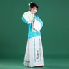 Figurinos de ópera Ópera Yue Ópera de Pequim Ópera Huangmei Figurinos de ópera tradicional Roupas de prática para ópera Qingyi Roupas de Huadan Figurinos de prática com mangas de água