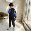 [Bienestar de Código Roto] Haima Ropa Coreana para Niños Niños Dos Piezas Conjunto de Punto Ropa de Primavera y Otoño Pantalones