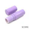Material de empaque cosmético 6ml 10g tubo vacío tipo fideo moldeado por inyección redondo tubo aplicador giratorio para corrector tubo aplicador para iluminador