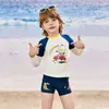 Liquidação Traje de Banho Clássico Ultraman Infantil para Meninos, Novo Estilo para Crianças Maiores, Maiô Boxer Peça Única para Férias na Praia Atacado