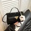 Bolso de Mano de Lujo Minimalista de Nicho para Mujer 2026 Nuevo de Moda Versátil Bolso Tipo Kelly Hombro Único Cruzado Bolso para Mujer