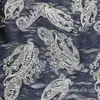 Tecido Jacquard Paisley Popular para Primavera e Outono, Estilo Europeu e Americano de Luxo Leve, com Design em Relevo Dupla Camada Dupla Face, Material para Vestuário em Estoque