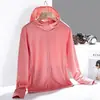 Roupa de Proteção Solar com Logo Personalizado para Homens e Mulheres, Jaqueta de Proteção Solar para Exterior, Roupa Fina de Seda de Gelo com Proteção UV e Estampa de Logo