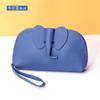 Cartera de Cuero de Moda Creativa de Elefante para Mujer, Bolso de Mano Largo con Diseño de Nicho, Bolso de Mano Suave de Cuero para Instagram, Venta al por Mayor