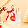 Bolsa de regalo para el Día del Niño, bolsa tote transparente, bolsa de empaque para regalos pequeños de kínder 61, caja vacía, bolsa de recuerdo