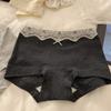 "Doce Shufulei" [Atributo de Relaxamento] Boxers Femininos 2025 Novas Calcinhas Anti-luz Algodão Puro Bacteriostático