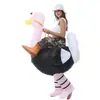 Disfraz inflable de dinosaurio personalizable traje de tiburón alienígena Halloween disfraz divertido para actuación decoración de fiesta