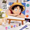 20*20 Desenho Animado Pintura a Óleo Digital DIY Colorir Pintura Decorativa Genshin Flor Pintura a Óleo Pintura a Óleo Digital Infantil Atacado