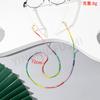 Amazon joias atacado contas coloridas corrente de óculos contraste moda Corda anti-perda para máscara corrente para pendurar máscara atacado