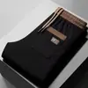 Calça Casual Masculina Calça Esportiva Stretch Cintura Elástica Solta Calça de Moletom Calça para Homens de Meia-Idade e Jovens Versátil Perna Reta Calça Longa