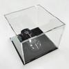 Venta al por mayor acrílico transparente costura sin pegamento Hebilla caja Lego modelo hecho a mano almacenamiento cubierta antipolvo caja de exhibición