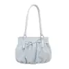 Bolso de mano fresco y delicado de lunares con un lazo, nuevo diseño de moda nicho para mujer 2026, bolso de hombro para ir al trabajo, bolso de axila