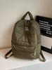 Cross-border Outono Popular Nova Bolsa de Algodão Moda Simples Casual Mochila de Grande Capacidade Leve Bolsa de Ombro All-match