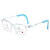 Nuevas Monturas de Gafas de Silicona para Niños Estudiantes de Primaria Pueden Equiparse con Control de Desenfoque y Lentes Antimiopía, Varillas Antideslizantes y Gafas de Montura