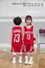 Bulls Chinos Lakers 76ers Celtics Curry Ropa Infantil de Jardín de Infancia Jersey de Baloncesto Infantil