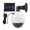 Cámara de Vigilancia con Simulación Solar Inducción de Cuerpo Humano Luz de Jardín Antirrobo Iluminación Exterior para Patio Hogar Luz de Calle