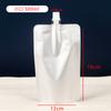 Bolsas Transparentes de Grado Alimenticio con Boquilla para Medicina, Bolsas para Medicina Herbal, Bolsas para Sopa de Ciruela Ácida, Bolsas para Bebidas, Bolsas con Boquilla para Jugos y Leche de Soya