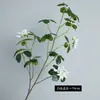 Simulação Ramos Grandes Pano de Seda Guanyinlian Sentido Avançado Decoração de Casa Hotel Paisagem Externa Arranjo de Flores Guanyinlian Flor Artificial
