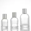 Nova Garrafa de Perfume de Laboratório, Garrafa de Vidro Espessado, Frasco Redondo para Amostra com Tampa de Pressão, Frasco Spray, Frasco Cosmético Vazio