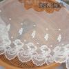 Varios Malla Encaje Bordado Unilateral Estrella Estéreo Hilo de Algodón Tela Falda Vestido de Novia Ropa Accesorios de Empalme