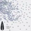 Nuevo Taladro de Fondo Plano para Arte de Uñas Super Brillante Multicorte Vidrio Redondo Taladro Decoración Uña Taladro Brillante Lavable Difícil de Quitar Fondo Caliente