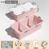 Caja de Almacenamiento Debajo de la Cama con Ruedas para Dormitorio, Caja de Almacenamiento de Plástico para Dormitorio Escolar, Caja Debajo de la Cama para Colchas