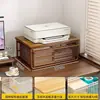 Suporte de Armazenamento para Impressora de Mesa, Copiadora Pequena Doméstica, Organizador Multifuncional de Arquivos