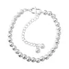 Pulseira de Contas Foscas Estilo Coreano Feminina Simples Nicho Design de Alto Padrão Pulseira de Contas de Areia Joia Versátil para Estudante