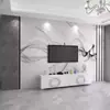 Panel de Cristal de Carbono Minimalista Moderno para Pared de Fondo de TV, Panel de Diamante para Sala de Estar, Panel de Pared para Cine y Televisión, Sofá, Dormitorio, Panel Protector de Pared para Cabecera