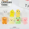 Adornos de Resina de Dibujos Animados, Lindas Combinaciones de Animales del Bosque, Decoraciones Creativas para Escritorio, Accesorios DIY, Venta al por Mayor Mixta