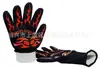 Guantes anti-nailon resistentes a altas temperaturas para barbacoa horno microondas guantes de silicona resistentes al calor anti-quemaduras ignífugos aislamiento térmico guantes anti-corte