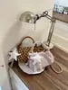 Bolso de Mano de Lunares de Nicho Nuevo Transfronterizo 2026 Bolso Cruzado de Hombro con Lazo Dulce Bolso de Moda Versátil para Mujer