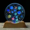 Luz de Noche Cielo Estrellado de Ensueño Luz de Dormitorio Atmósfera Regalo de Cumpleaños para Niños Niñas 2025 Niños Luz de Noche 3D