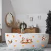 Papá Noel, elementos de árbol de Navidad, pegatinas para ventana de decoración navideña, pegatinas de pared, decoración de pared de fondo para el hogar, pegatinas de pared autoadhesivas
