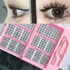 Cílios postiços transfronteiriços para mulheres mestiças europeias, americanas e asiáticas, volumosos, uniformes, sem grumos, leves e finos, mais vendidos na Amazon, DIY